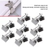 10pcs Metal Clip Stainless Steel Separation Clips Portable Stable Art