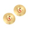 Crash Cymbal Brass Percussion Instrument Pair Teaching Tool Toy for