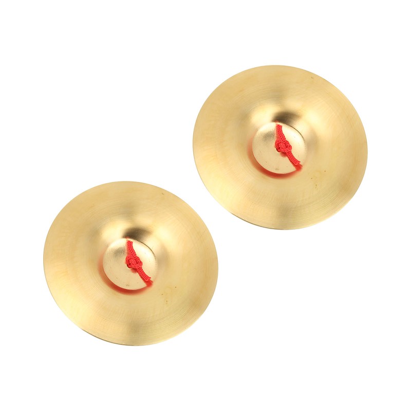 Crash Cymbal Brass Percussion Instrument Pair Teaching Tool Toy for