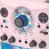 Singing Machine SML385UP Bluetooth Karaoke System with LED Disco Lights,