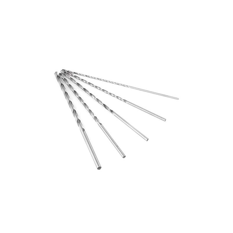 Ausla 5 pieces long HSS twist drill bits, core hole