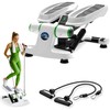 VERTEXFORCE Mini Stepper for Home Workout, Adjustable Height with Resistance