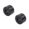 POSH 101008-06 Motorcycle Supplies, Aluminum Universal Color, Black (Inner Diameter