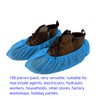 BJEFHYP anti slip shoe covers， disposable shoe cover, breathable non-woven