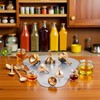 6 Pcs Small Metal Funnels for Filling Small Mini Bottles