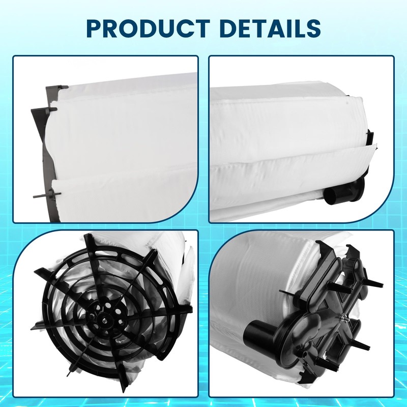 JUSNBASR Filter Element Cluster Assembly DEX7200DC Compatible with Hayward DE7220