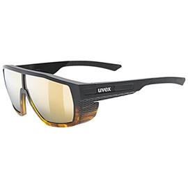 uvex contrast enhancing sports sunglasses for hiking/running/cycling with UV protection, for women & men, mtn style CV, Havanna Matt Fade/Champagner, one size