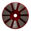 10 Segments #30/40 Diamond Grinding Disc for Polar Magnetic and