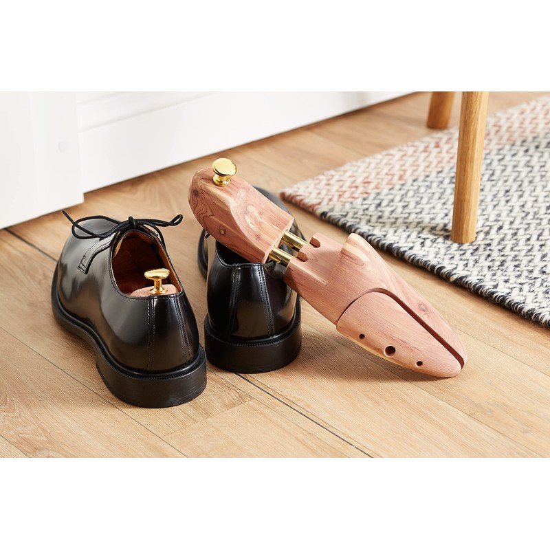 Logei (1 Pair) Cedar Wood Shoe Tree Shoe Stretcher Shaper