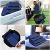 Eono Compression Packing Cubes, Luggage Organiser Set, Extensible Suitcase Organiser,