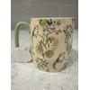 10 Strawberry Street PEACOCK Floral Mint Green Handle 10 Strawberry