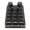 Mini 12 Key Keypad with 2 Knob Blue Switch DIY