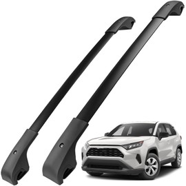 Roof Rack Cross Bars Luggage Carrier Compatible with Toyota Rav4 2013-2018, Maximum Load 200 lbs/90 kg, Suitable for roof Bags, roof Boxes, Bike Carriers, and Much More.