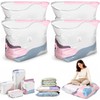 No Pump Vacuum Storage Bags, 3D Vacuum Storage Bags without