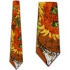 Three Rooker Sunflowers ties Vincent van Gogh neckties art