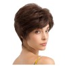 Peluca De Corte Pixie De Pelo Corto Natural De Cabello