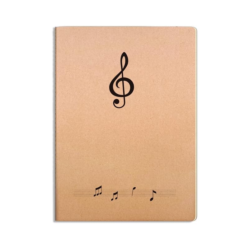 RayLineDo 72 Pages Music Manuscript Stave Staff Notebook For Music