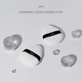 Solone 6Pack Makeup Sponge and Powder Puff Set with for Liquid Foundation Concealer and BB Cream, Powder Puff for Loose Powder Setting and Oil Control with Travel Case,beginner-friendly