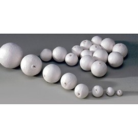 Wattekugeln weiß 30mm, 100 Stück