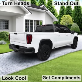 BOGAR TECH DESIGNS Rear Tail Light Taillight Tint Kit PPF Compatible with GMC Sierra 1500 2022-2025, Light Smoke