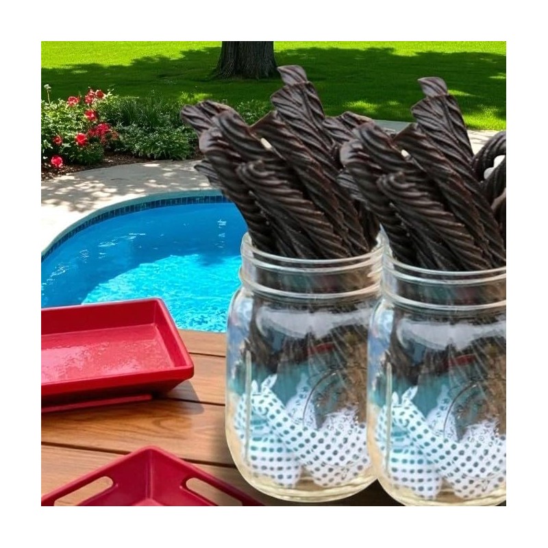 Delectably Rich Sugar Free Black Licorice -1.5 lbs A Guiltless