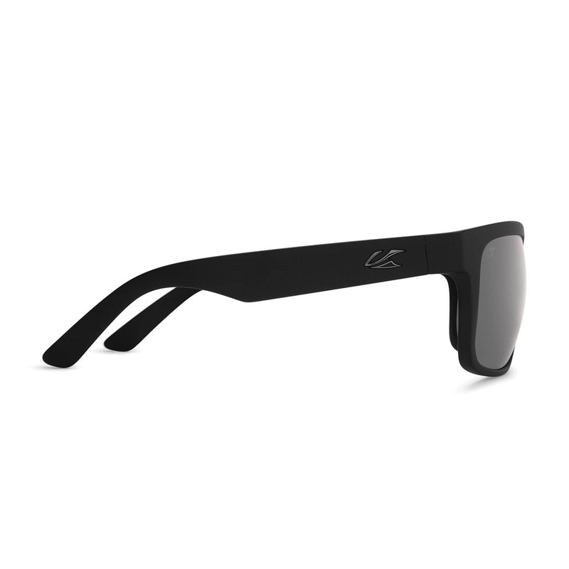 Kaenon Mens Burnet XL Sunglasses (Black Label, Ultra Black Mirror)