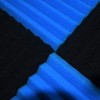 96 Pack Blue/black Absorb the echo Acoustic Foam Panel Wedge