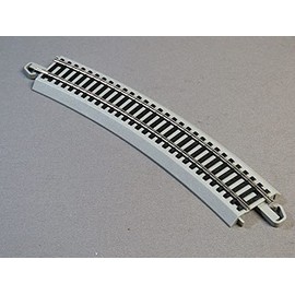 Bachmann EZ Track 22" Radius 1/16 Curved Track Sections (16 Pieces = 1 Full Circle) HO Scale
