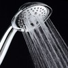 AquaDance, Chrome Luxury Square 6-setting High-Pressure Hand Extra-Long 72" Stainless