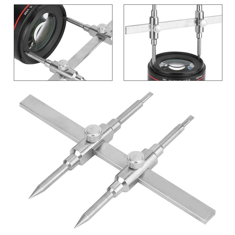 Dual Tip Camera Lens Repair Spanner Maintenance Wrench Open Tool
