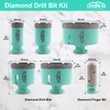 LEKOMESH Diamond Core Drill Bits Set 6pcs Tile Hole Saw