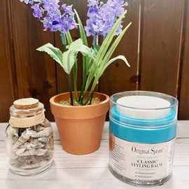 Original Sprout Natural Styling Balm. Non-Toxic Firm Holding Hair Styling Balm. 2 oz. (Single Pack)