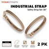 Titan Industrial Straps – Safety Strap Set to Secure Splits,