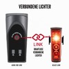 SIGMA Aura 100/Blaze Link Bicycle Light Set with Innovative Coupling