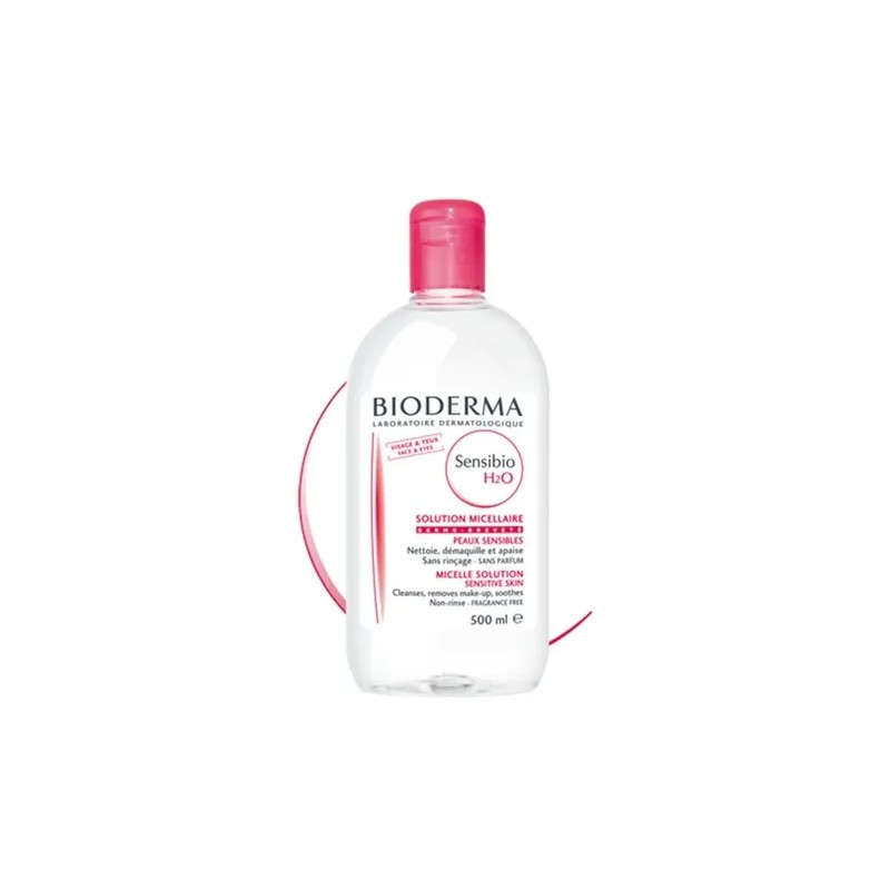 Agua Micelar Bioderma Sensibio H2o P Rosacea Sensible 500 Ml