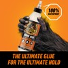 Gorilla Ultimate Waterproof Wood Glue, Natural Wood Color, 18 Ounce
