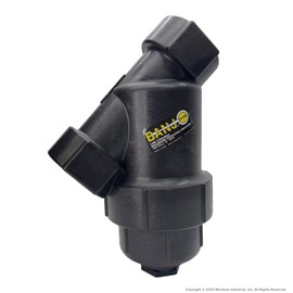 Genuine Banjo LS150-50 1-1/2" x 1-1/2" Y Line Strainer 50 Mesh Stainless Steel Screen with Bonus Mesh Screen Color Chart Keychain