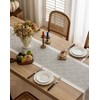 Aomiro Table Runner, Nordic Table Center Cross, Stylish, Table Center,