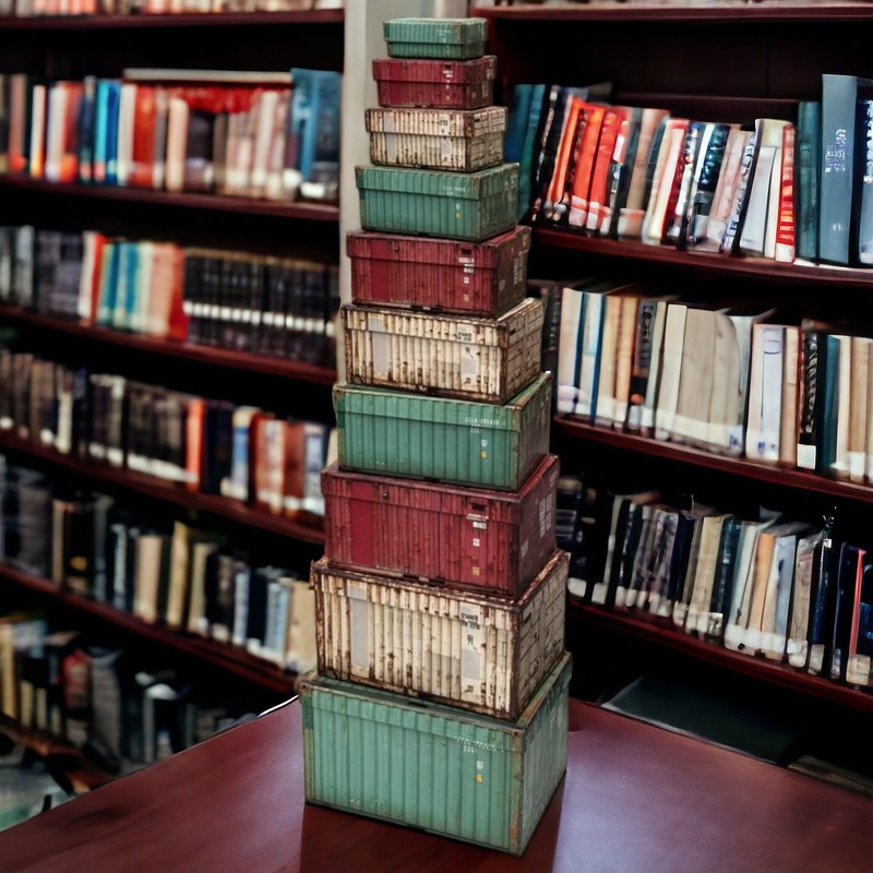 MIJOMA Robust Gift Boxes & Storage Boxes in Ship Container