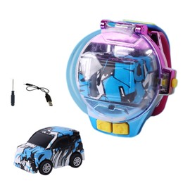 Kids Watch Remote Control Mini Car Toy 2.4 GHz Infrared Sensing RC Small Car Toy Birthday Christmas Gift for Boys Girls