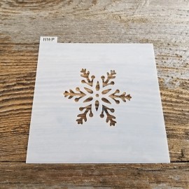 Snowflake Stencil Reusable Food Safe Cookie Decorating Craft Painting Christmas - 7 x 7