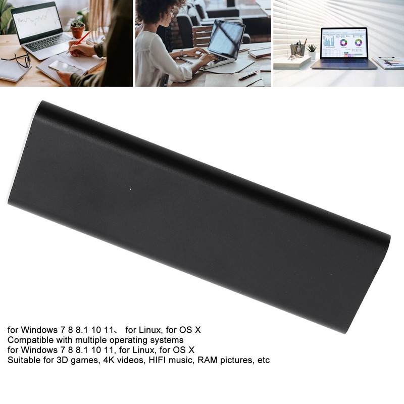 M.2 NGFF SSD Hard Drive Enclosure B Key USB3.1 Type