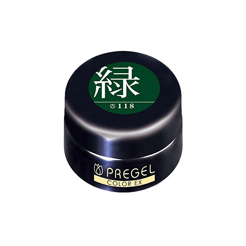 Pregel Gel Nail Color EX Green 118
