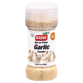 Badia Seasoning Garlic Powder 8oz Pack of 12