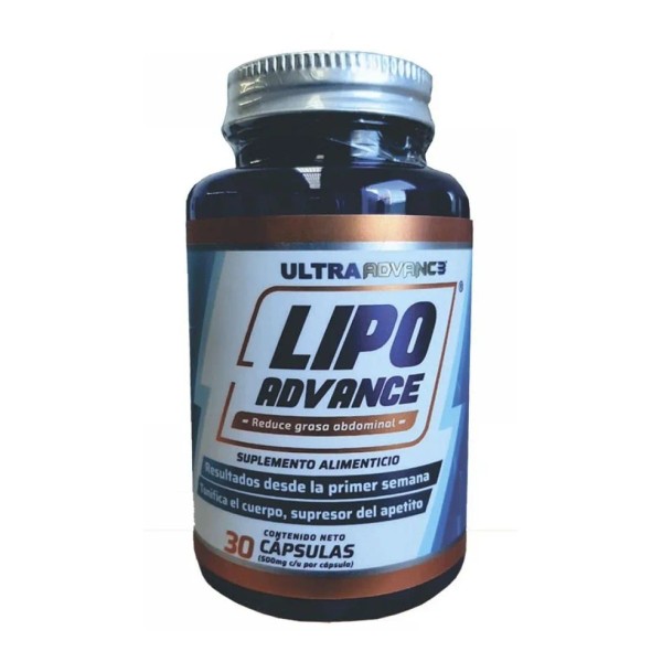Ultra Advanc3 Con Forskolina Lipo Advance 30 Capsulas