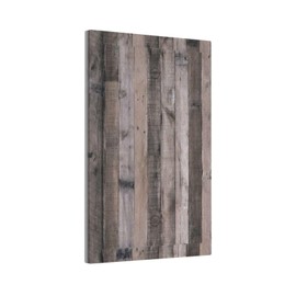Yamxbfa Rustic Gray Wood Vintage Country Farmhouse 1 Gang Blank Light Switch Cover Decorative No Device Wall Plate Electrical Switchplate Faceplate for Bathroom Decor