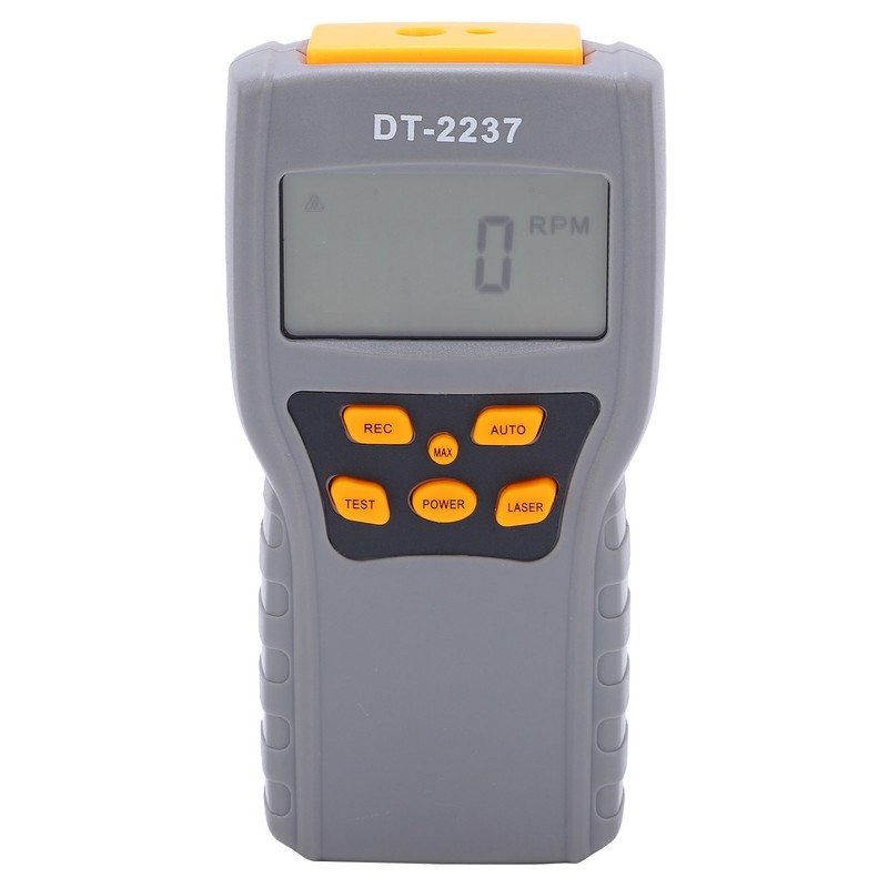 Laser Tachometer 2Gear NonContact LCD Digital Display HighAccuracy Speed Measuring
