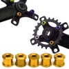 VGEBY Chain Wheel Bolt 5 Pieces 7 mm Ultralight Bicycle