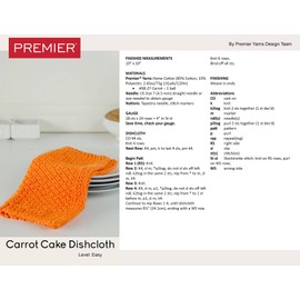 Premier Knitting Yarn Home Cotton Worsted Multi Tangerine 1-Cone (14 oz 700yd)1032-04, Recycled Cotton-Polyester Blend, Bundle with 1 Artsiga Crafts Project Bag