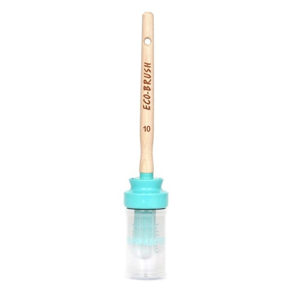 Brushkeeper With Ecobrush Size 10 - Paint Brush with Holder,